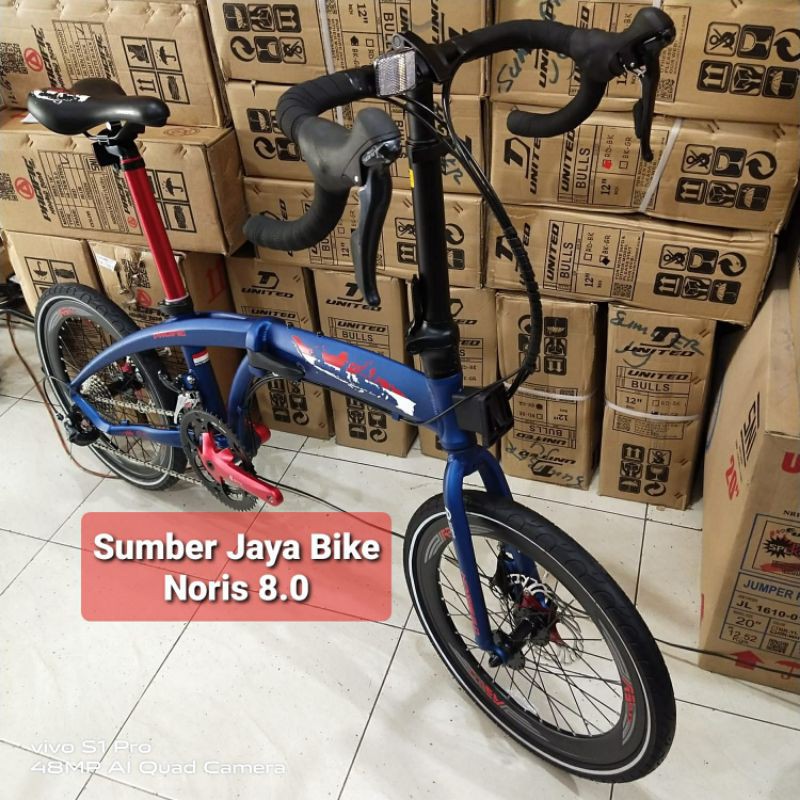 Sepeda Lipat 20 inch Noris 8.0 New