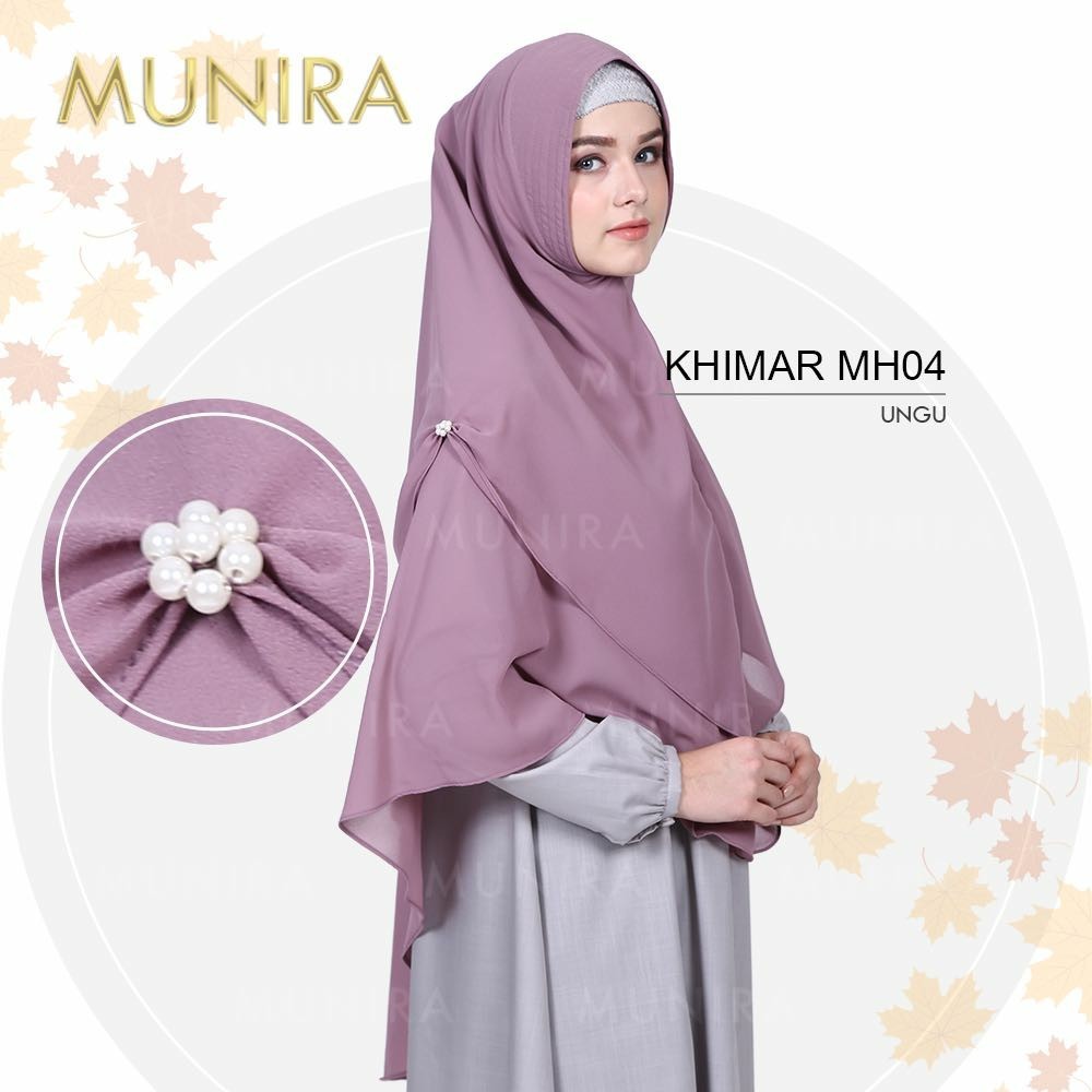 Khimar Syari MH04 /Hijab syari ceruty premium Munira