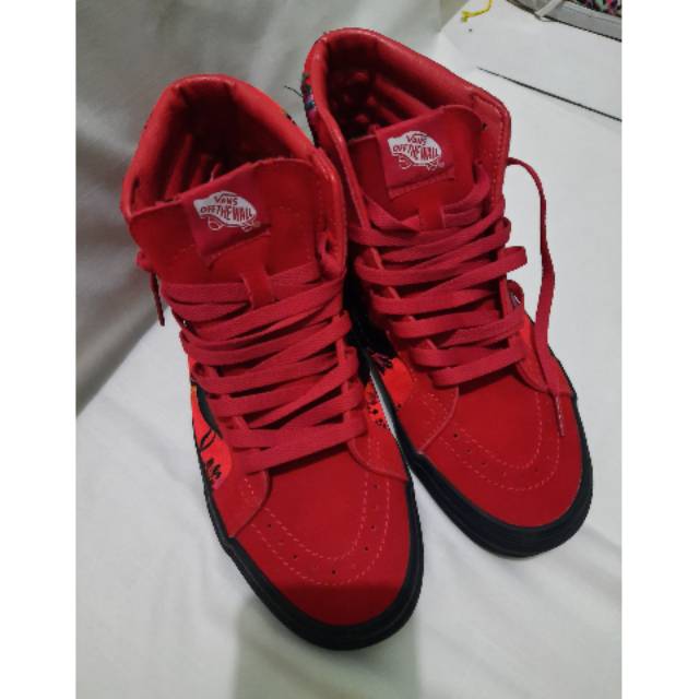 Vans Skate high red secondhand