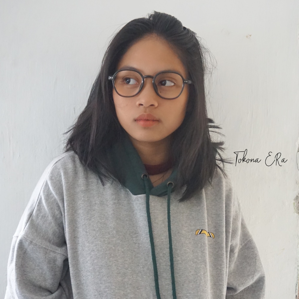 Frame kacamata pria wanita bentuk bulat klasik simple