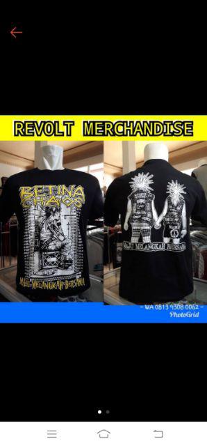 T-shirt Betina Chaos (maju Melangkah)