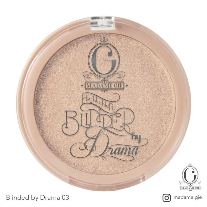 Madame Gie Fabulous Lava Light Liquid Highlighter/ Blinded By Drama - Highlighter madame gie - BPOM