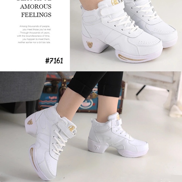 Sepatu Sneakers Boots Line dance korea #7161