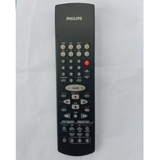 Remot TV VCD TAPE PHILIPS ORIGINAL