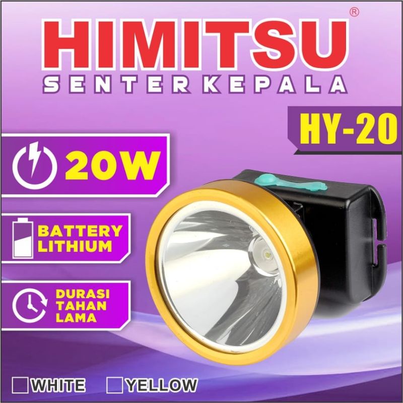 Senter Kepala Kawachi HY-20 Watt