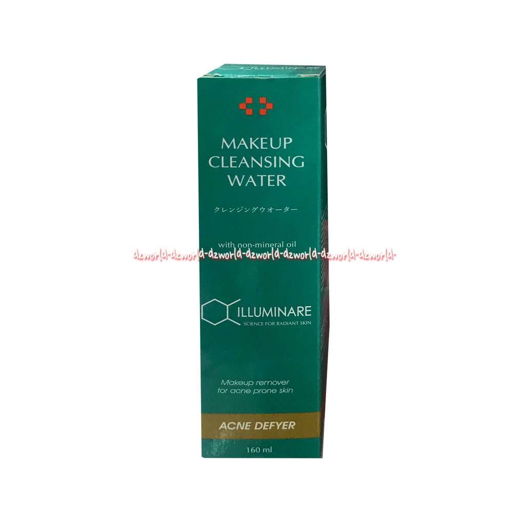 Illuminare Make Up Cleansing Water Acne Defyer 160ml Pembersih MakeUp berbahan dasar air