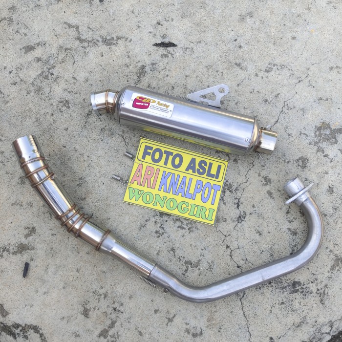 TERLARIS KNALPOT CLD JENONG SATRIA FU KARBU SATRIA INJEKSI GSX SONIC GTR WRX GP5