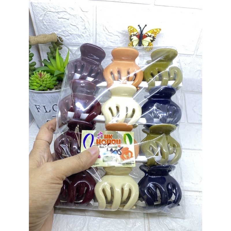 jepitan rambut gurita besar / jepitan jedai gurita cakar 5 (5cm) RB3