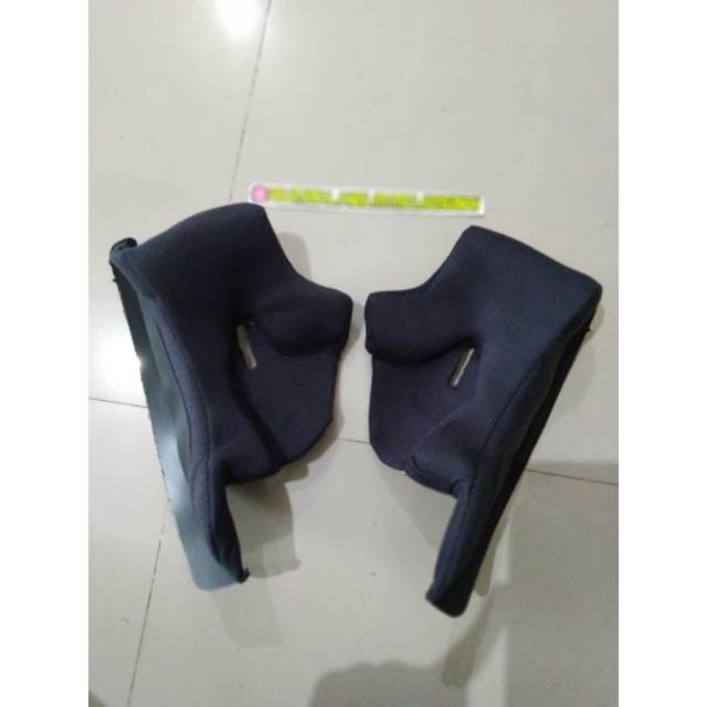 Cheekpad / busa pipi dan crownpad original KYT Vendetta Falcon 2 size S M L XL XXL