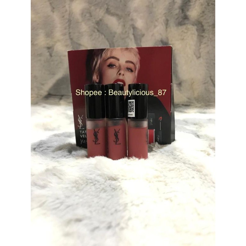 YSL TATOUAGE VELVET CREAM SHADE 216 TRAVEL SIZE 3ML