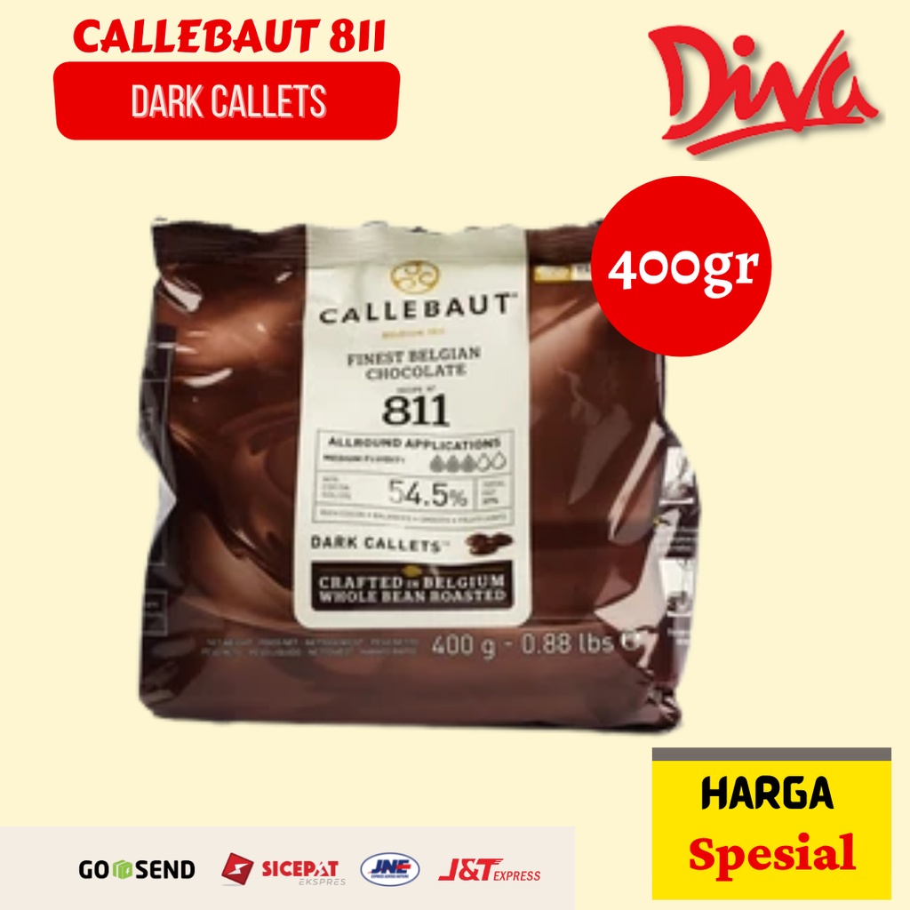 

[400gr] Callebaut 811 dark Khusus Gosend
