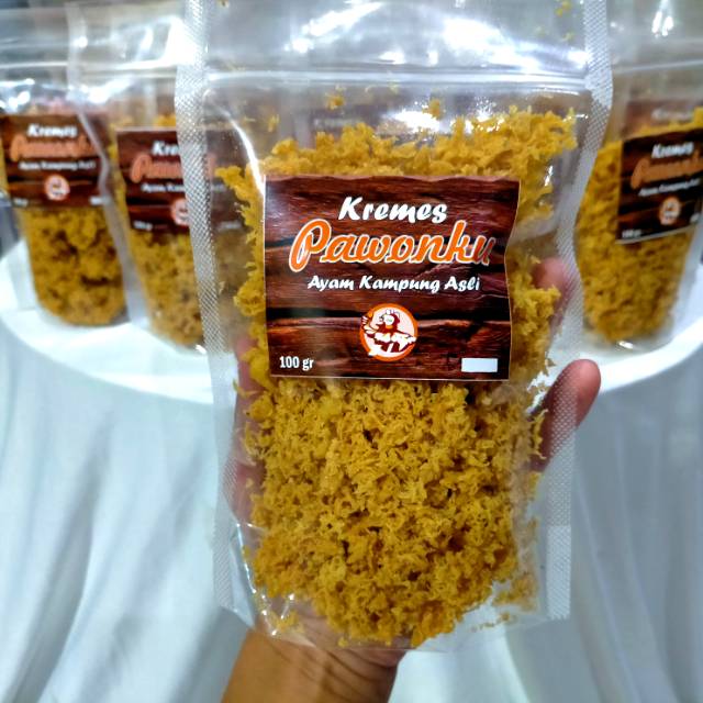 

Kremes sari Ayam Kampung Asli