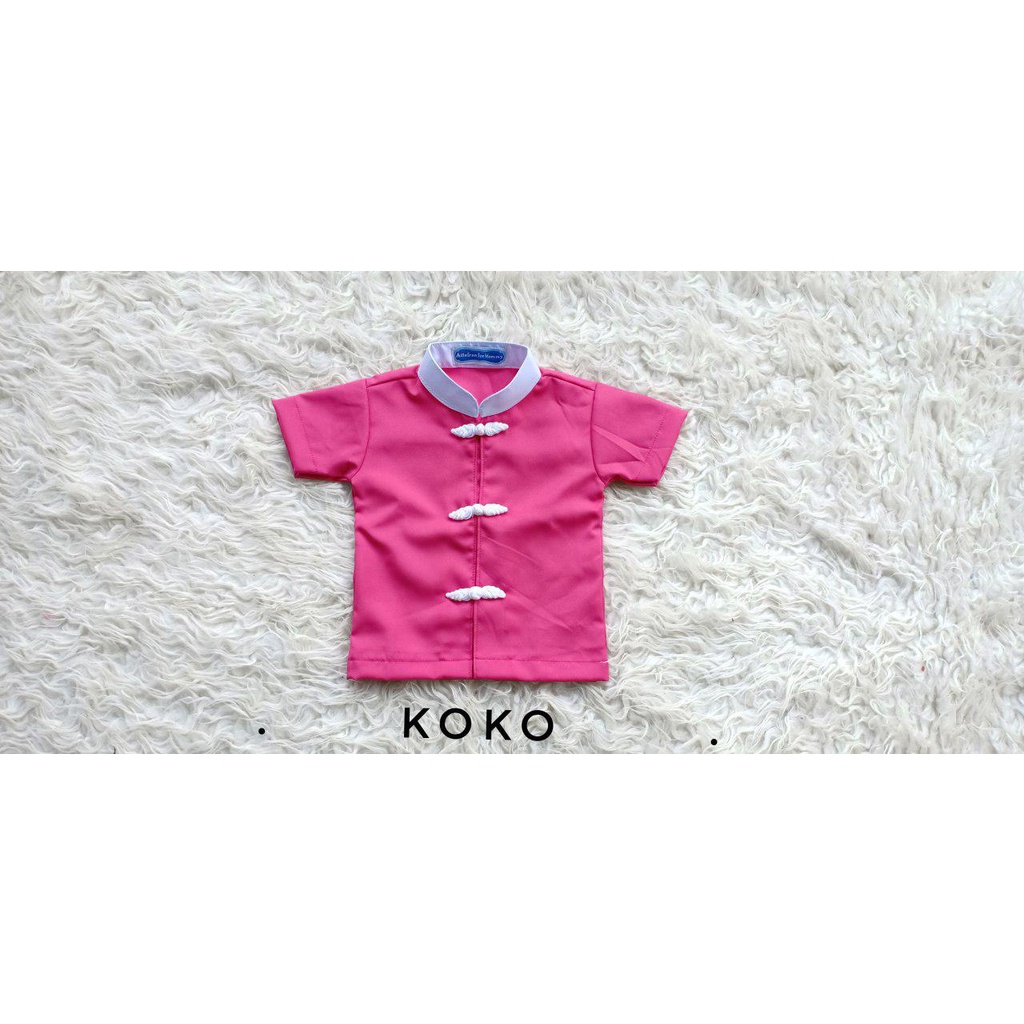 Koko Junior/Baju Anak Unik/Koko Cina/Baju Anak Dan Dewasa