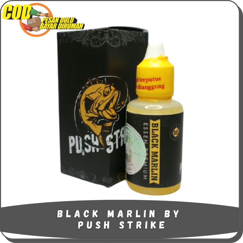 Essen Black Marlin By Push Strike Khusus Ikan Mas New Product Best Seller - Essen Ikan Mas TERBAIK