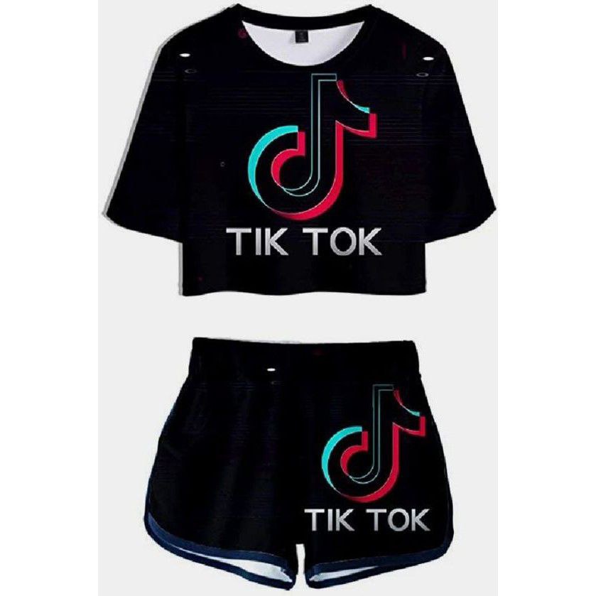 Clothing May - 1 Set Crop Boxer TikTok Koas Boxer Distro Kekinin T Shirt Tshirt T-Shirt Premium Murah Unisex Wanita Perempuan Pria Laki-Laki Cowok Cewek Bahan Cotton Combed 30S Katun Kombed Sablon Dtf Murah Premium Oversize Kaus Oblong