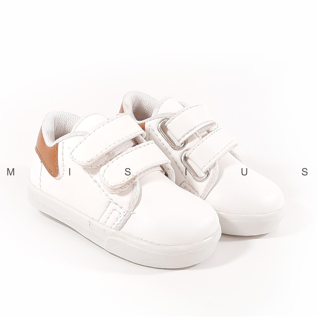 Misius - BIMBIM Sepatu Sneakers Anak Usia 1 2 3 4 5 6 Tahun Pakai Perekat Simple