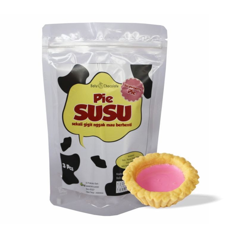 One Mandiri Sukses - Pie Susu Kemasan Standing pouch - Oleh Oleh Khas Malang Batu