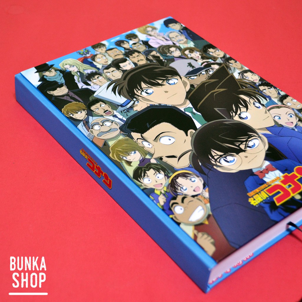 

Note Book Hardcover Anime Detective Conan Ukuran A5 200 Lembar Jurnal Agenda Planner Notebook Gift Couple