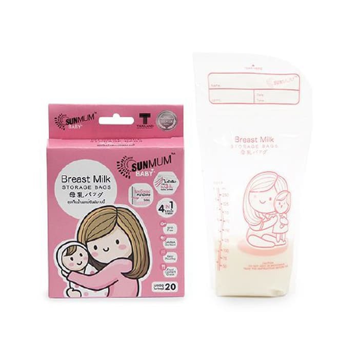 Makassar! Breast Milk Storage Bags / Kantong Asi Bayi Sunmum