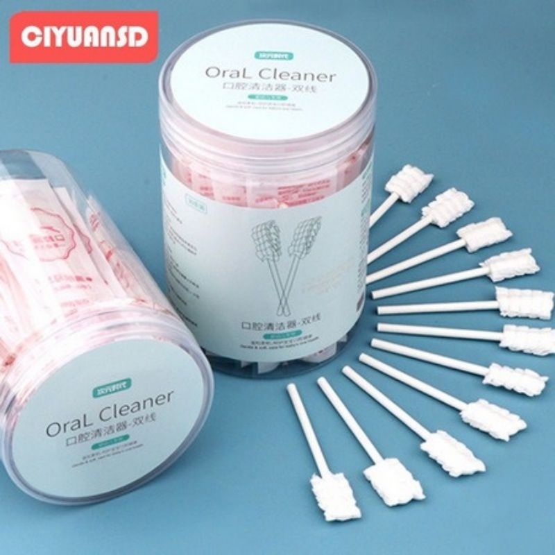 Sikat stik kasa pembersih mulut lidah gusi bayi / Baby oral cleaner care / Kasa pembersih lidah bayi