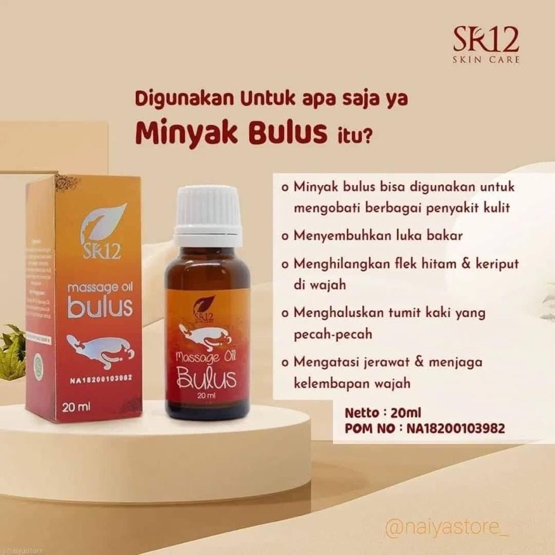 Minyak Bulus SR12/Bulus Oil SR12