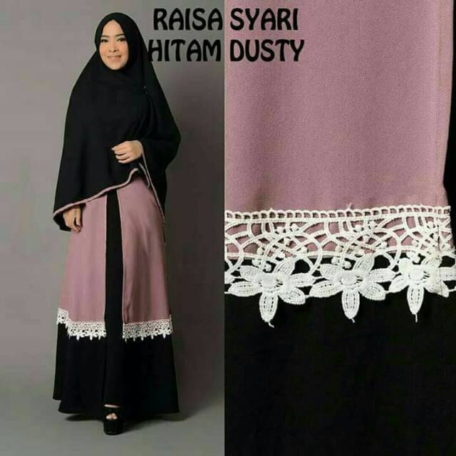 TERMURAH!! RAISA SYAR'I GAMIS BUSUI