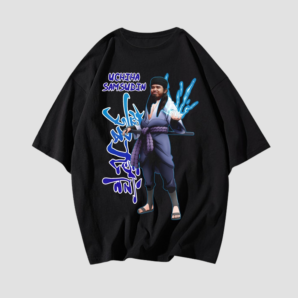 Uchiha Samsudin Vintage Style Oversize Tee | kaos Gus Samsudin