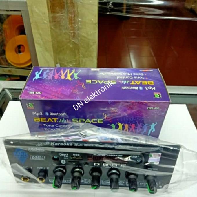 kit tone control stereo subwoofer-echo plus MP3 Bluetooth merek max