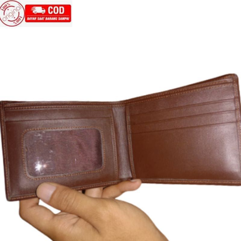 Dompet Kulit Pria 100% ORIGINAL Kulit Asli Garut Tanpa Slot Tengah