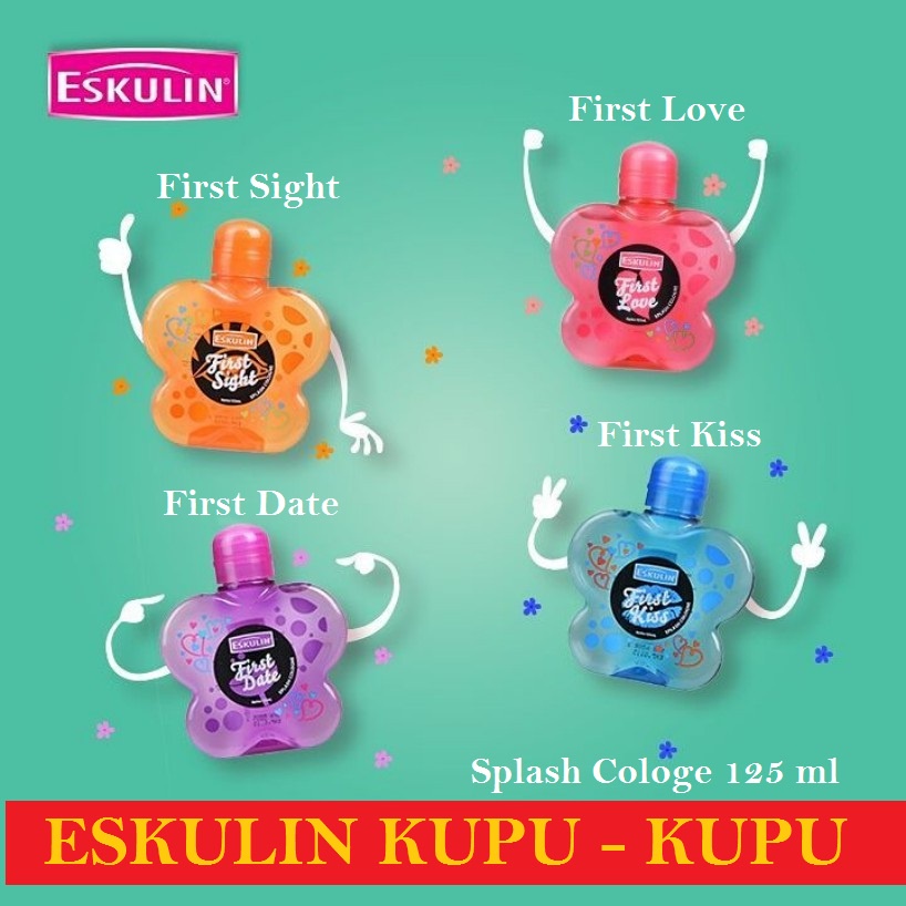 ESKULIN Splash Cologne 125 ML / Eskulin Kupu Kupu Pewangi ORIGINAL BPOM