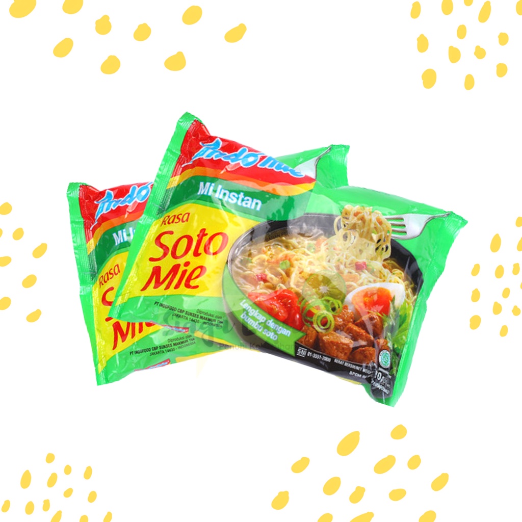 Indomie Soto Mie Kuah 1pcs - Indomi Mie Instan