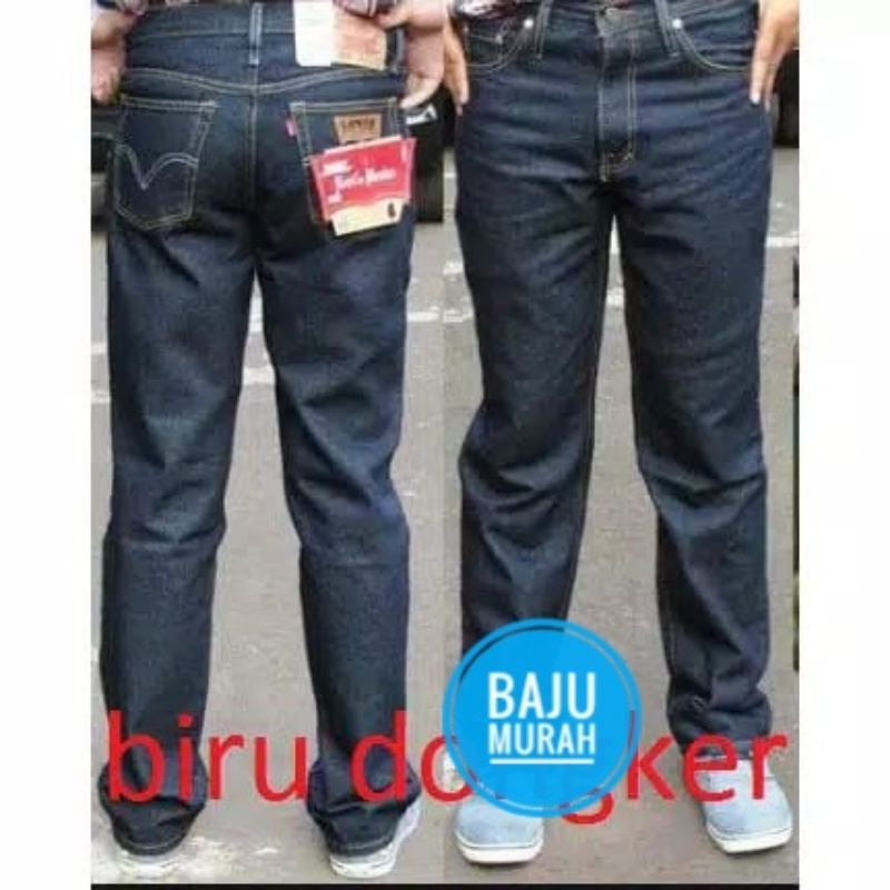 Celana panjang pria cowok 505 levis termurah kualitas mewah