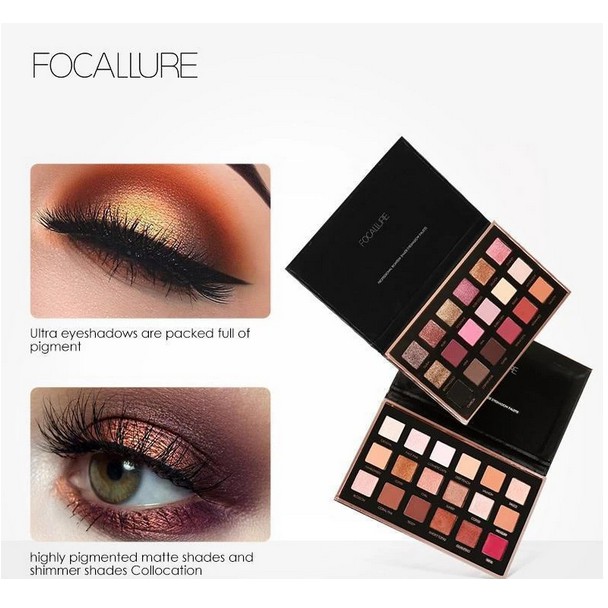 Focallure Neutrals 18 Shades Eyeshadow Focallure Eyeshadow Palette Focallure Eyeshadow Shimmer Focallure Eyeshadow Pallet Focallure