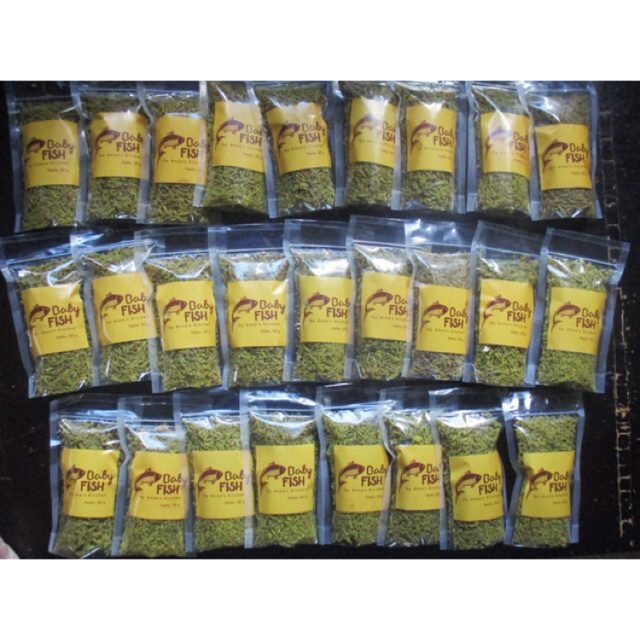 

Baby fish/bayi ikan/ikan goreng/ikan crispi /ikan kriuk/snack ikan