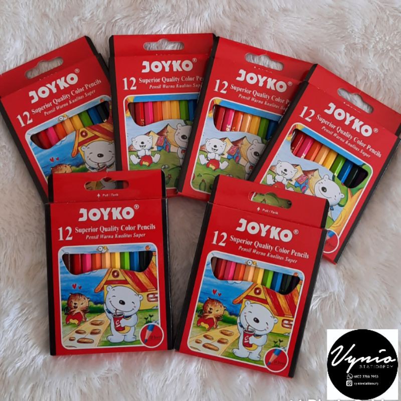 

PENCIL WARNA JOYKO KECIL 12 WARNA