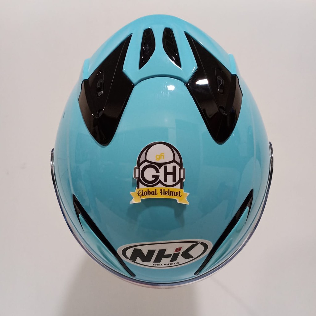 HELM HALF FACE NHK R6 NHK R-6 SOLID POLOS LIGHT TOSCA