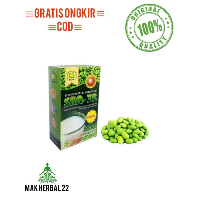 

SKA-72 Serbuk Kedelai Alami Organik