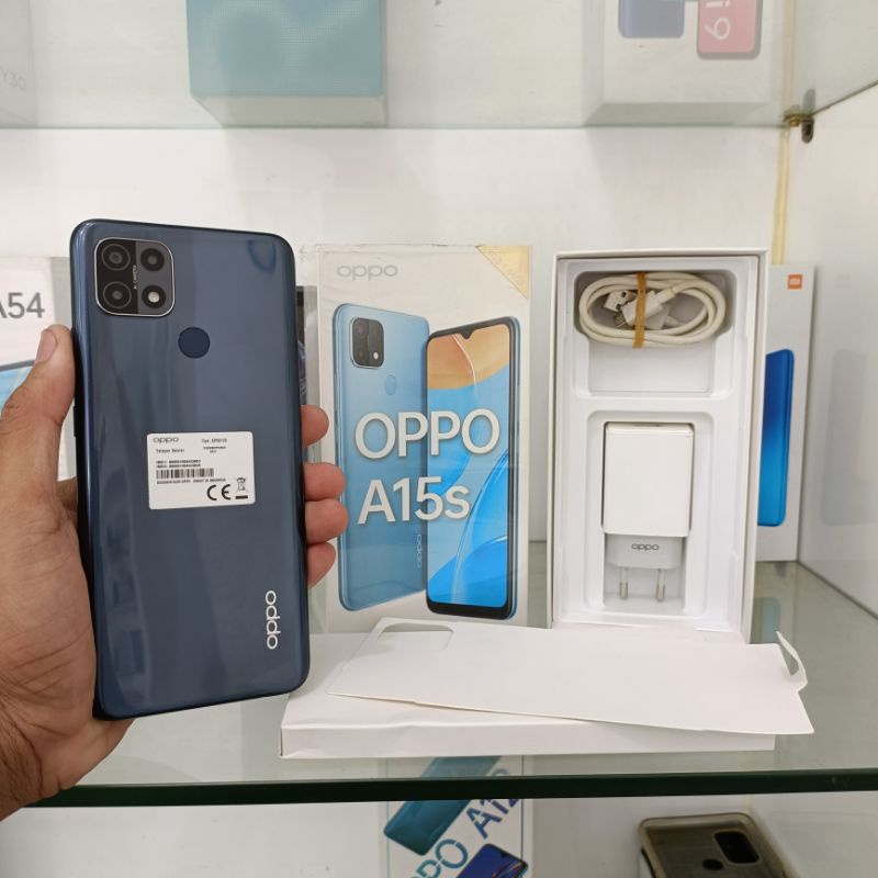 OPPO A15S 4/64 SECOND FULLSET ORI