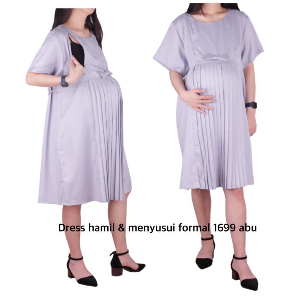 Dress Hamil Menyusui Kerja / Formal 1699