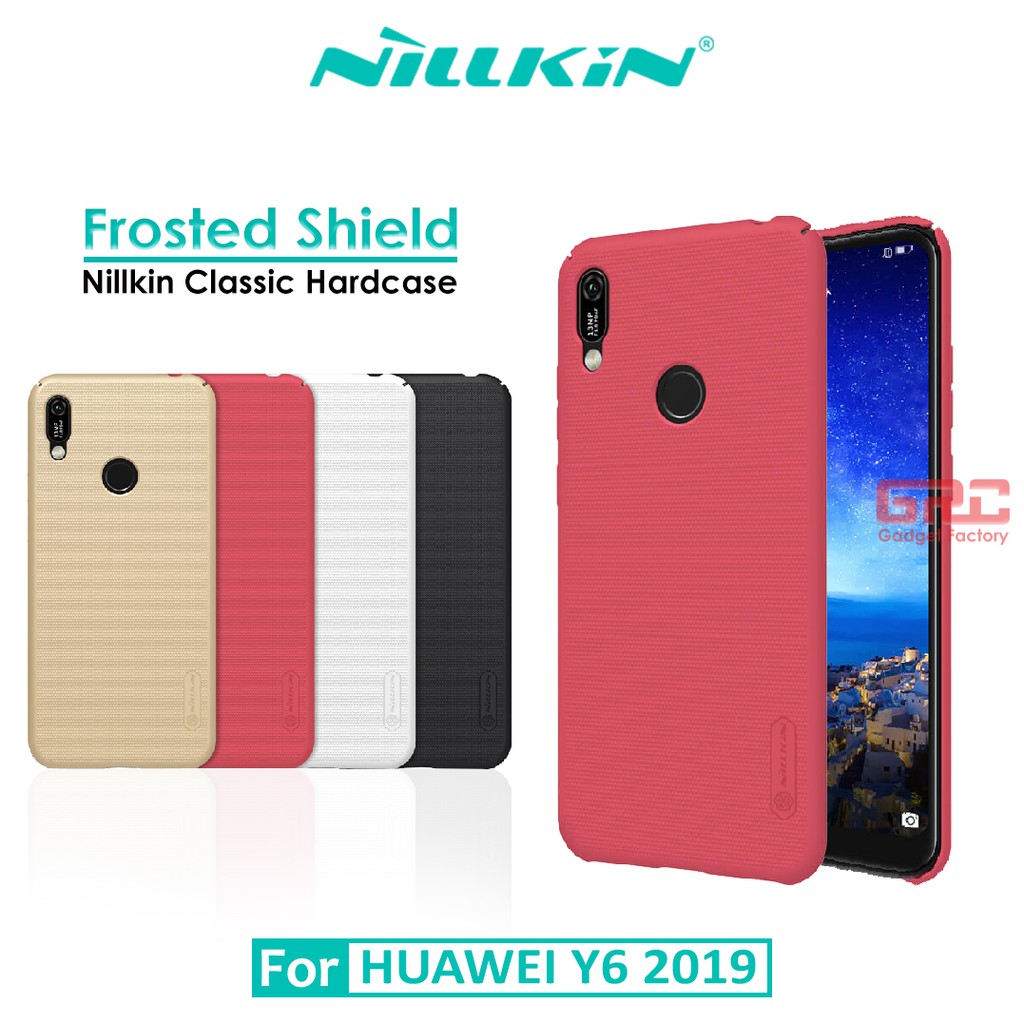 Hard Case HUAWEI Y6 2019 Nillkin Frosted Shield Casing Original