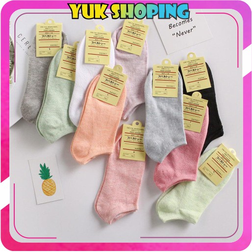 YUKSHOPING R108 Kaos  Kaki D060 Kaos  Kaki Polos Bahan  