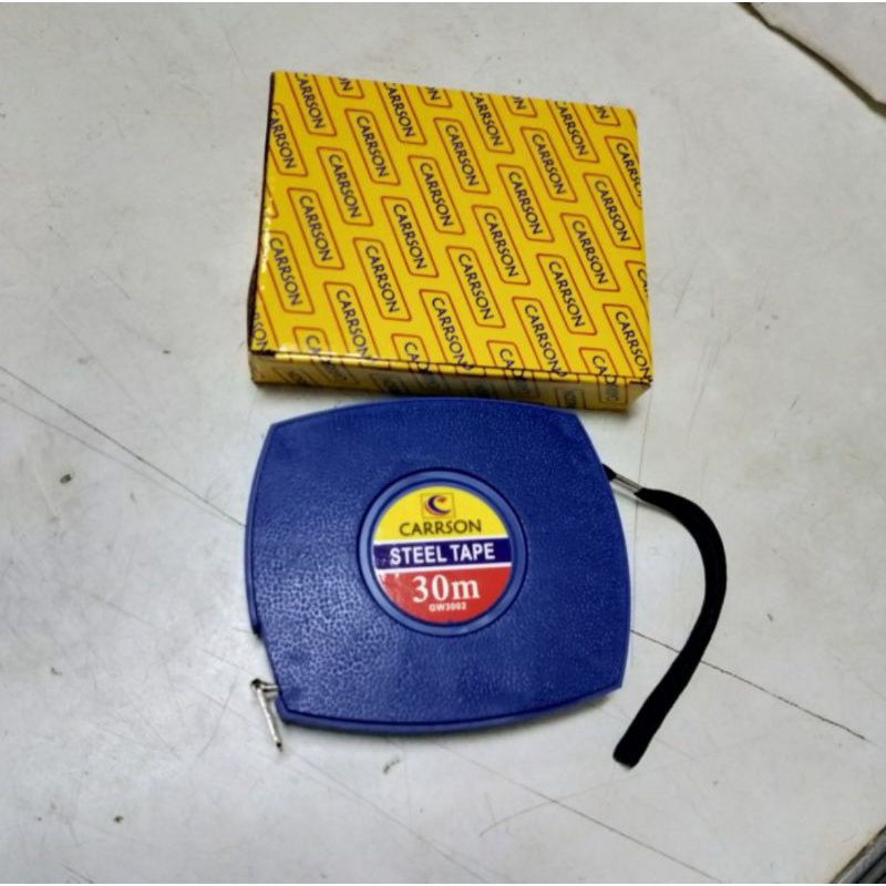 meteran gulung 30 meter - CARRSON 30 m - meteran tukang