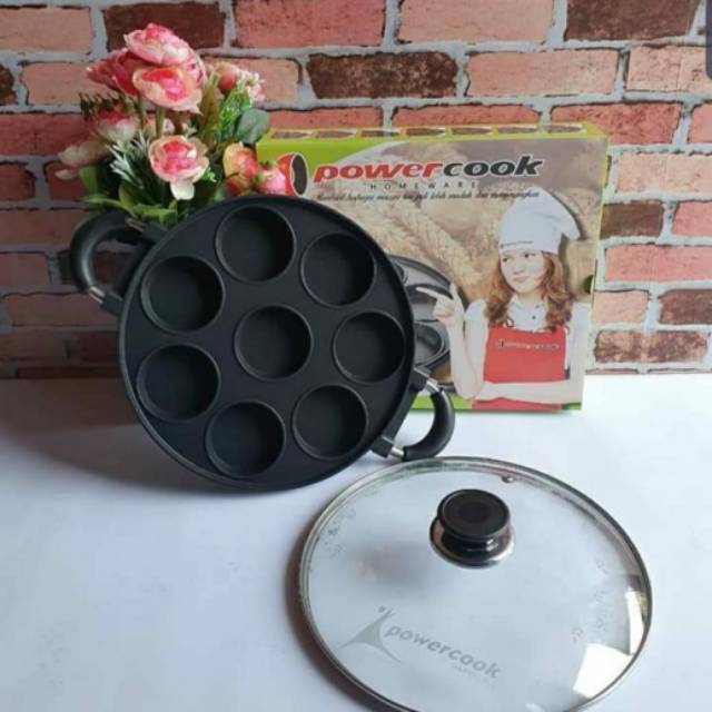 Snack maker / cetakan 8 datar / cetakan martabak mini isi 8