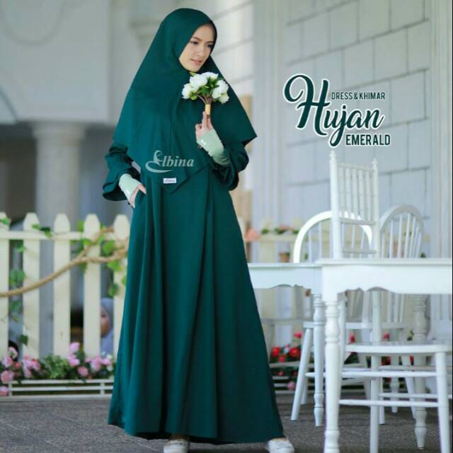 Gamis syari hujan