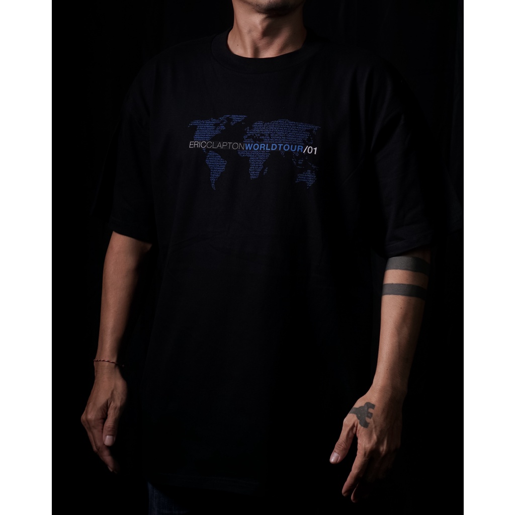 Eric Clapton - World Tour 01 Official Tshirt XL