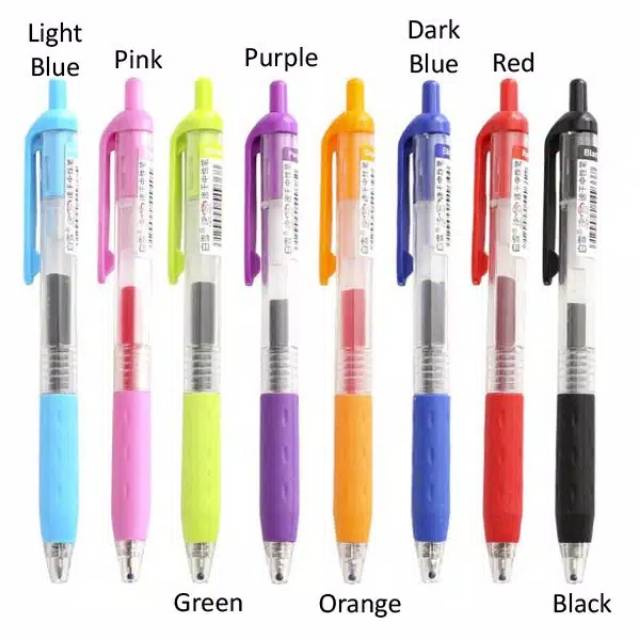 

Pulpen warna import / bolpoint tinta gel warna /pen 0.5 mirip sarasa