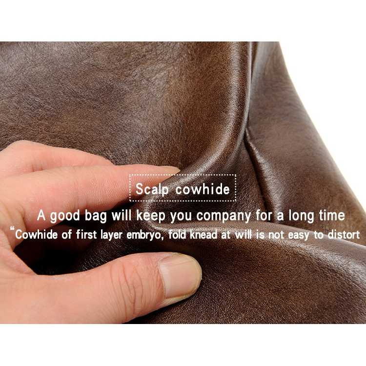 Rhodey Tas Selempang Pria Premium Kulit Leather Bag - HA-093