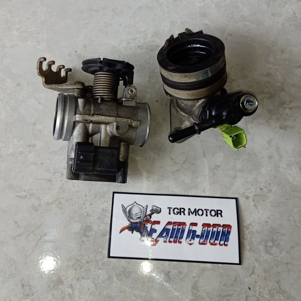 throttle tb tartle body injektor injeksi sensor idle tps air manifold intex original yamaha jupiter 
