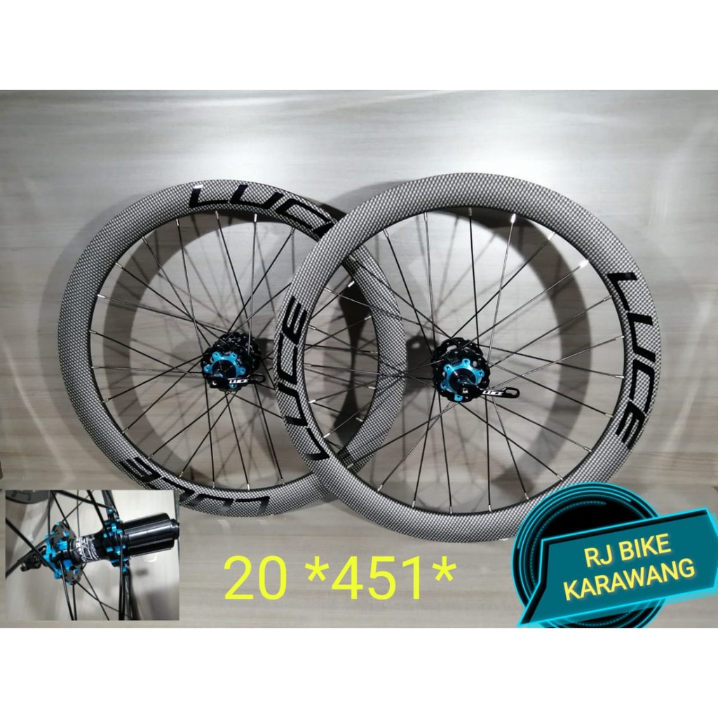 Wheelset Luce Ws10 20 451 Disc Brake Motif Carbon