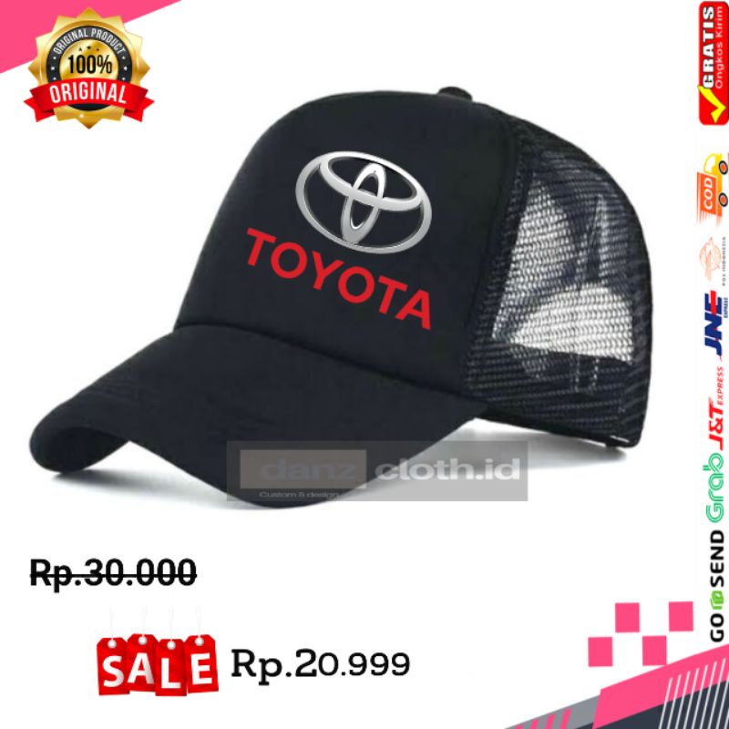 Topi Toyota - Topi Trucker Toyota